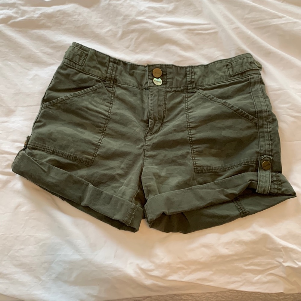 Sanctuary Standard Surplus Camo Shorts